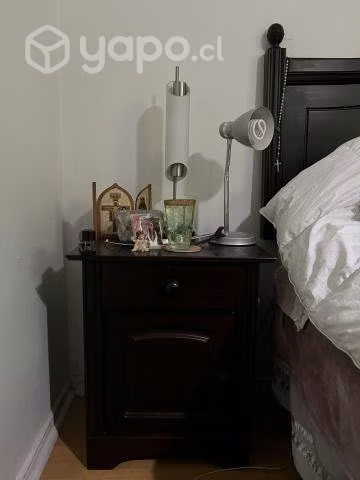 Cama Queen + Veladores + Respaldo - Imagen 6