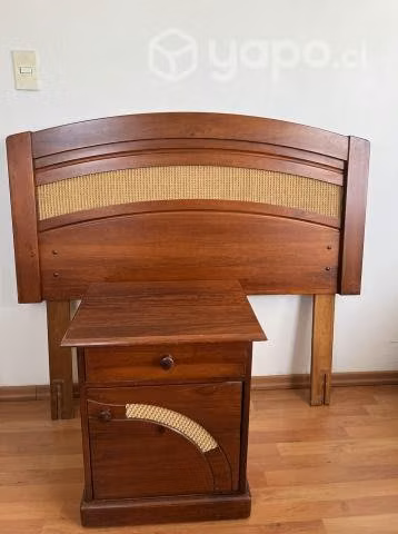 Respaldo Cama + Velador