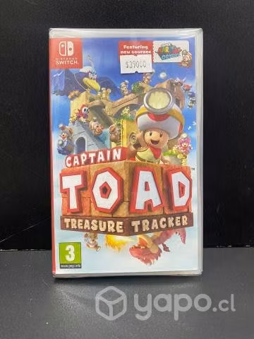 Nintendo switch capitan toad