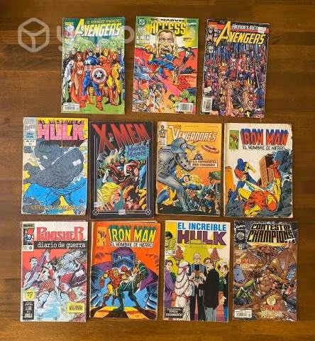 Lote 11 revistas Edit. Marvel