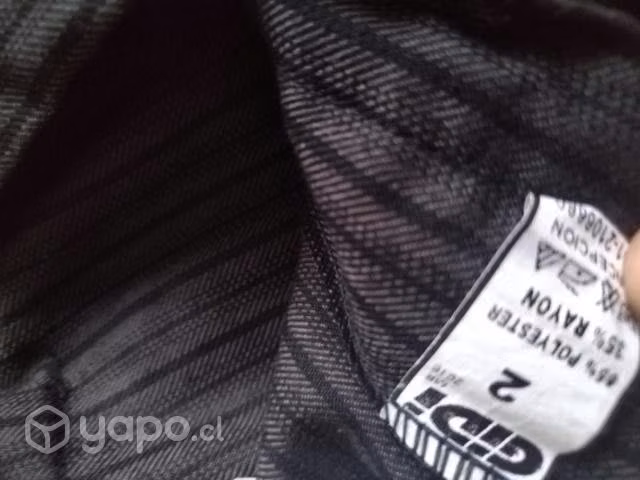 Pantalón huaso marca gidi talla 8 y 2