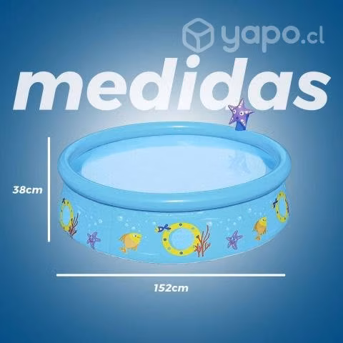 Piscina Bestway inflable redonda 1,52x0,38 m 477 l