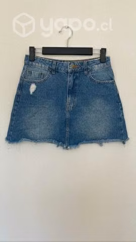 Falda de jeans ZARA