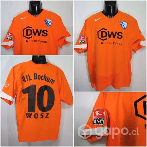 Camiseta de fútbol Bochum 1848 Talla M Autografiad