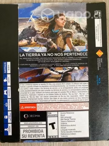 Juego PS4 Horizon Zero Dawn
