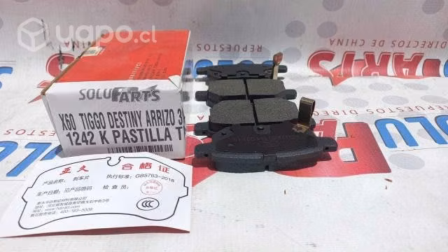 Chery arrizo 3 new pastillas de freno Traseras