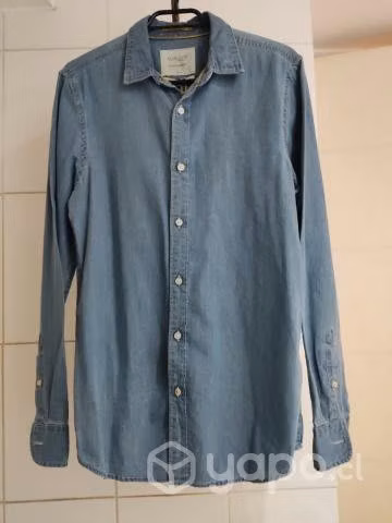 Camisa Denim Mezclilla Marquis Nueva