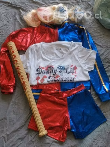 Disfraz harley Quinn TS-M