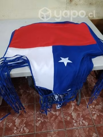 Banderas, banderines y delantales