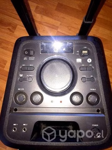 Sistema de sonido bluetooth portatil rca. 65 w rms