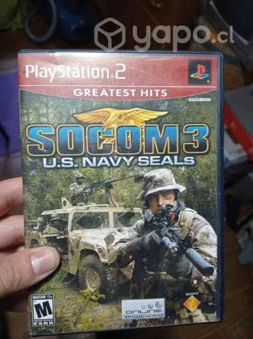 Juego de play 2 soccom 3