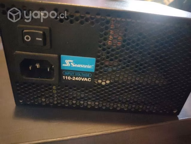 Fuente de poder seasonic 650 w