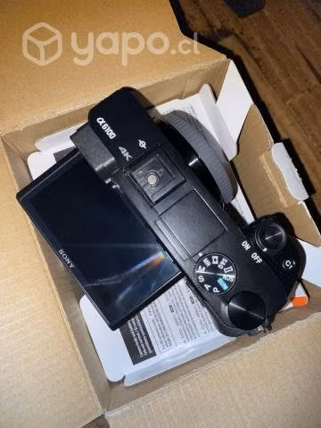 Camara sony a6100