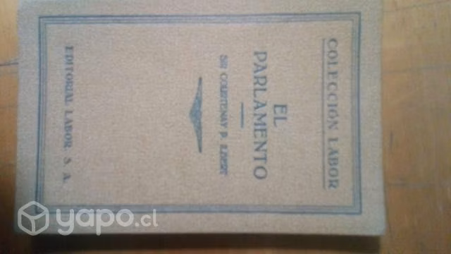 Libro El Parlamento 1926