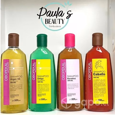 Shampoo de keratina Obopekal 500gr - Imagen 2