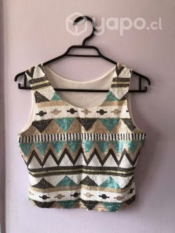 Polera de lentejuelas