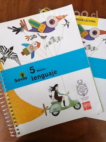 Libros Savia SM Lenguaje 5 Básico