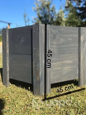 Maceteros tipo cubo grandes para plantas ext e int