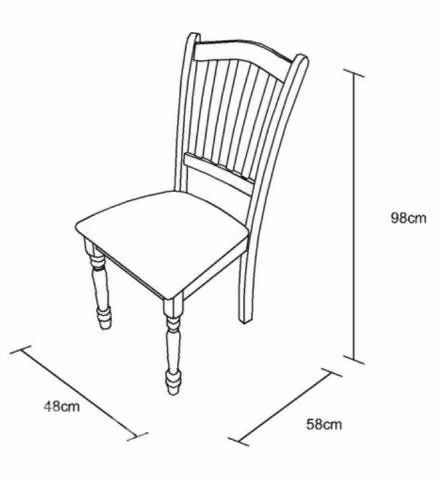 Juego de comedor de madera