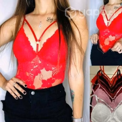 Lote de vestidos poleras enterito - Imagen 4
