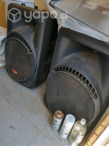 Parlantes activo y pasivo Proco