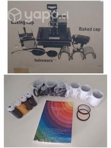Maquina estampadora 5 en 1