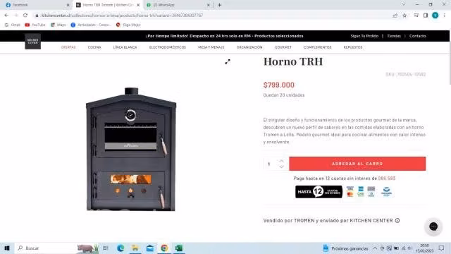 Horno TRH