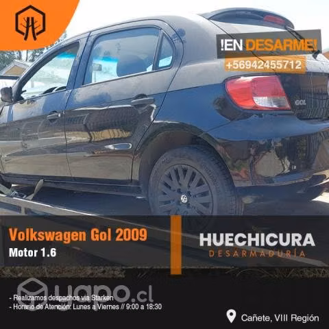 Tapiz techo volkswagen gol 2009
