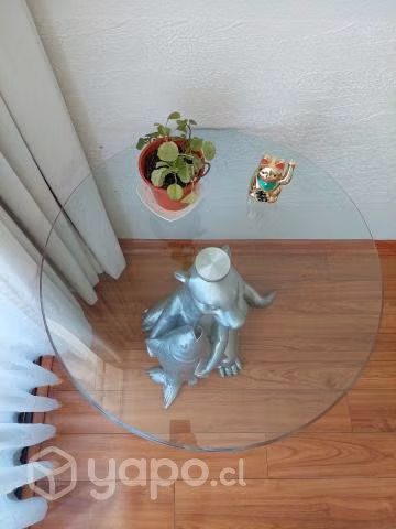 Mesa circular española piesa unica