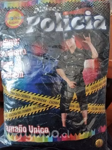 Traje de policía para adulto