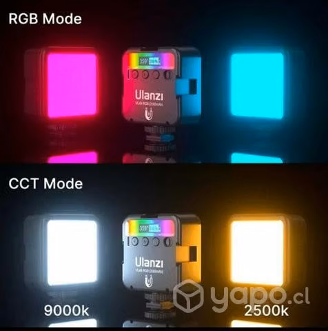 Foco Led Rgb Ulanzi Vl49 Para Celular, 359 Colores