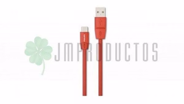 Cable Usb A TypeC Phiips+Cargador Pared Type C-USB - Imagen 2