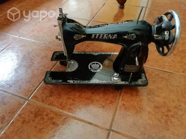 Maquina de coser antigua decoración