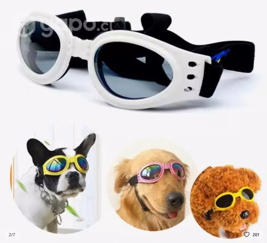 Lentes de sol para mascotas c/proteccion UV