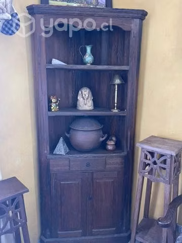 Esquineros de pino Oregón y sofá - Imagen 3
