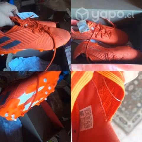 Zapatos de fútbol adidas nemezis 9us 27cm
