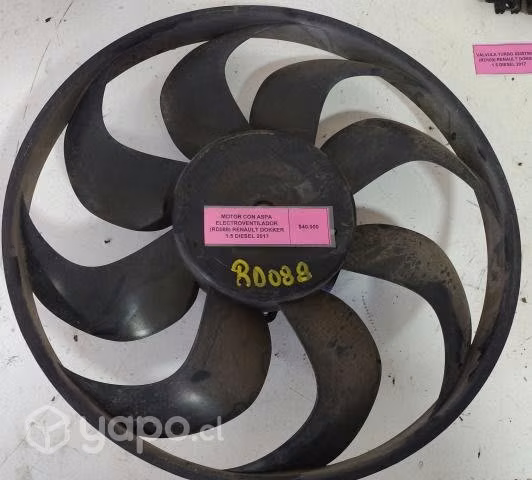 Motor Con Aspa Electroventilador (RD088) Renault D