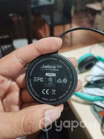 Audífonos Jabra HSC016 y Plantronics 628USB