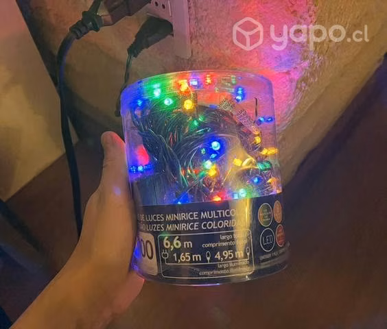 Luces led colores