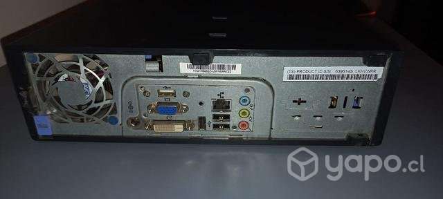 Computador lenovo + monitor HP de 15" - Imagen 3