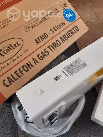 Califont Albinn Troter nuevo de 5 lts