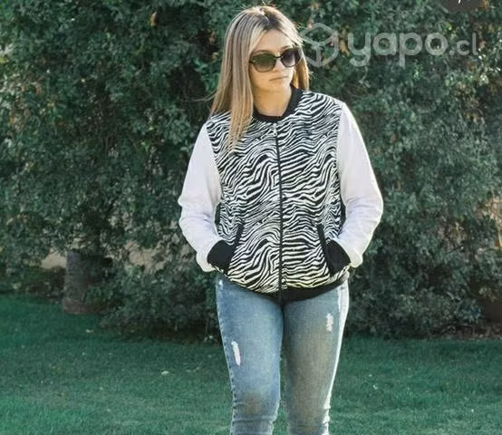 Chaqueta de cebra primavera verano