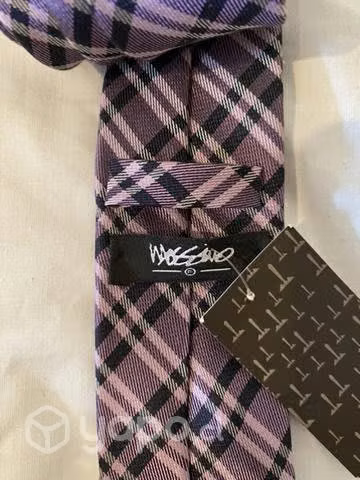 Corbata de seda marca Mossimo, corte moderno - Imagen 2