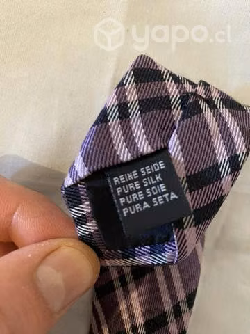 Corbata de seda marca Mossimo, corte moderno - Imagen 3