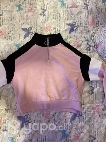 Crop top poleron