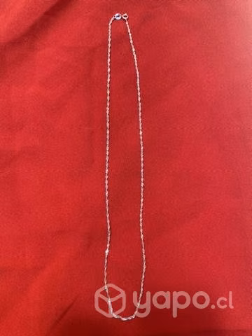 Cadenas Plata Italiana 925