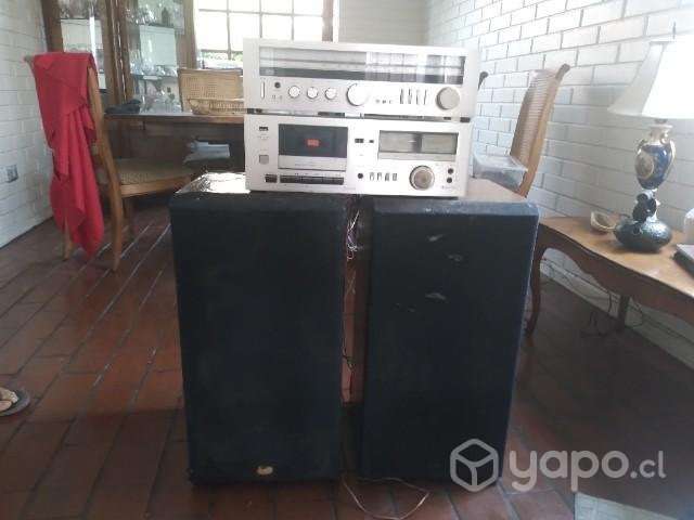 Receiver Sansui R-5 100 watts Deck Sansui D-100 - Imagen 4