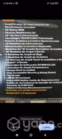 Amplificador Peavey Vypyr