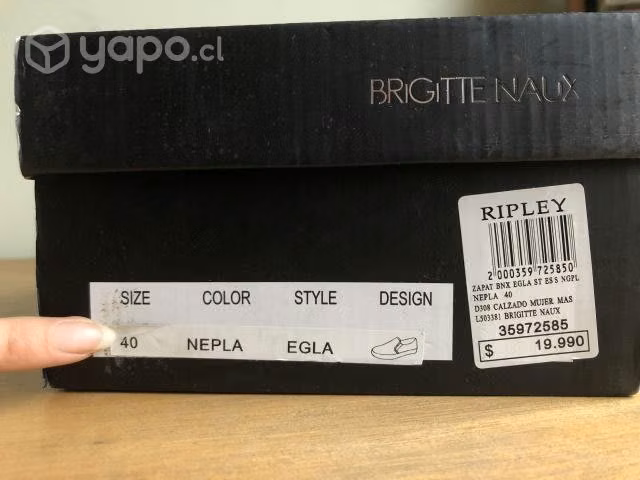 Zapatilla Casual / Semiformal Egla Brigitte Naux