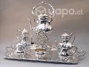 Compramos juegos de Té de Plata pago contado